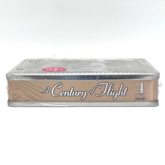 A Century Of Flight 4 DVD Set With Deluxe Booklet in Original Sealed Tin Box New - Picture 8 of 11